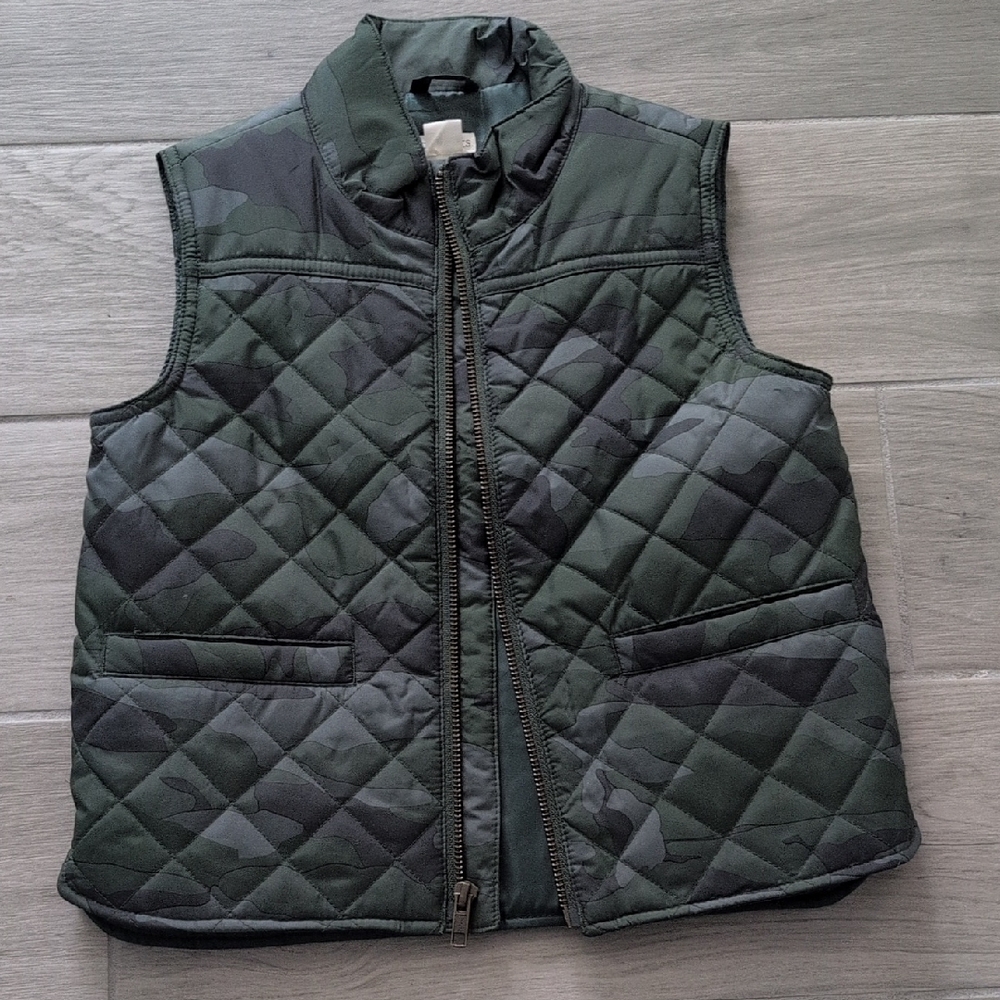 Quilted Camouflage Vest